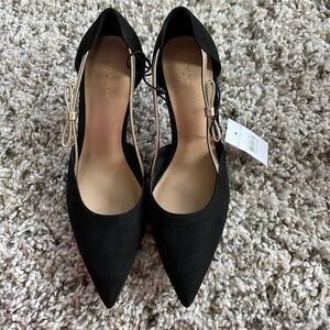 Ann Taylor Factory Suede Heels